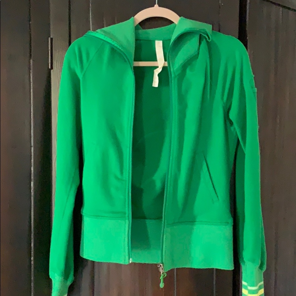 Vintage lululemon green jacket
